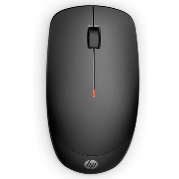 HP 235 Slim USB Wireless Optical Mouse - 2.4GHz 1600DPI 3 Buttons Red Optical Tracking Comfortable Sleek Durable USB Dongle 18 mths battery life