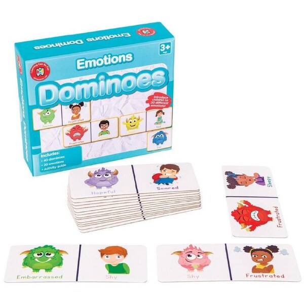 Learning Can Be Fun Emotions Dominoes