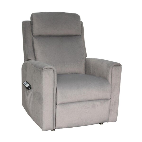 Scott Dual Motor 150kgs Recliner Lift Chair Dark Grey