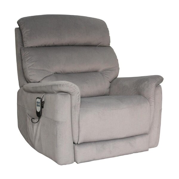 Amelia Dual Motor 200kgs Recliner Lift Chair Dark Grey