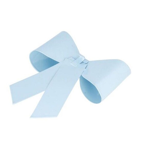 Metal Bow Planter Pot Decoration 12x10cm Multicoloured Assorted