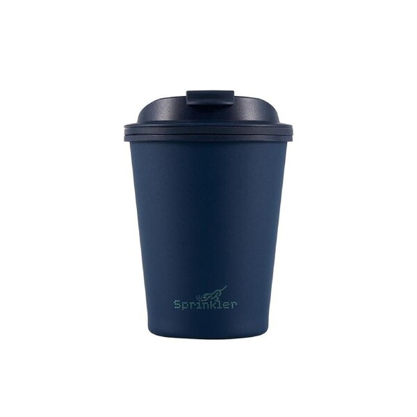 Sprinkler Luna Double Wall Insulated Cup 236ml Navy Hot Cold 8 Hours BPA Free