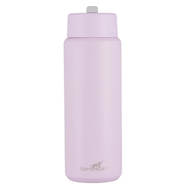 Sprinkler Murphy Insulated Drink Water Bottle Stainless Steel 1L Lilac