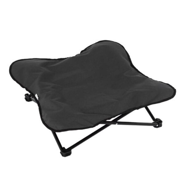 Portable and Foldable Outdoor Pet Chair (Black) - 70x70x20cm
