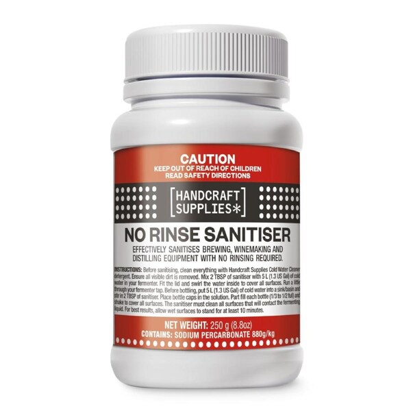 Handcraft Supplies No Rinse Steriliser 250g Brewing Distilling Homebrew