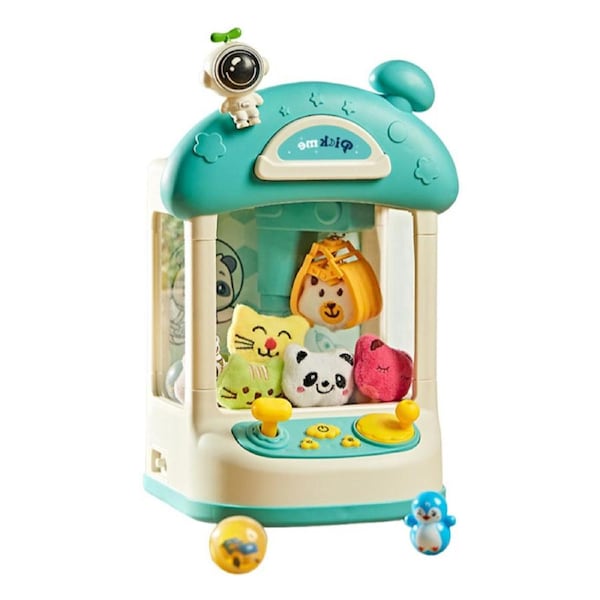 Nevenka Mini Claw Machine for Kids DIY Interaction Vending Machine Toys-GreenSpace