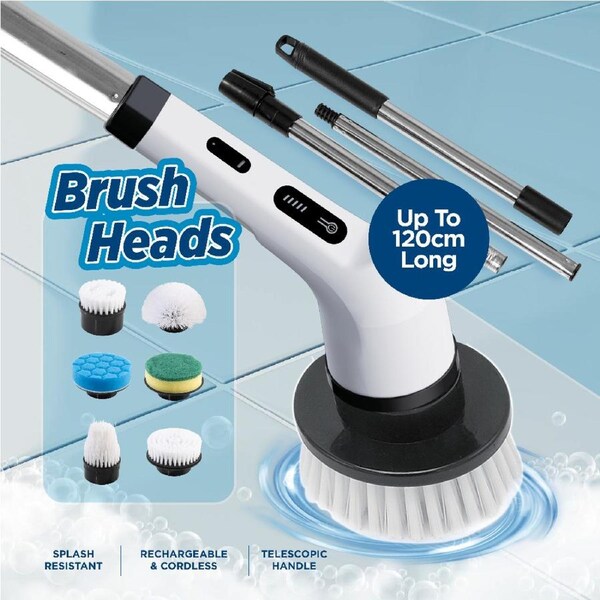Nifty Good Super Scrub Telescopic Electric Cleaning Brush