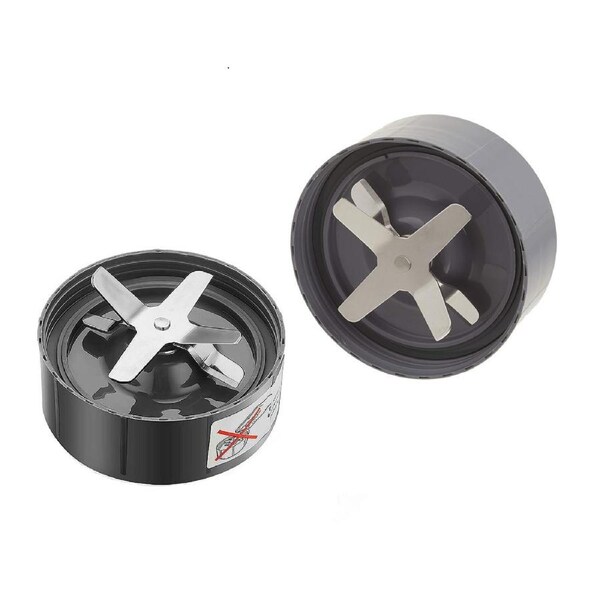2 x Extractor Cross Blade For Nutribullet 600W + 900W Models Replacement Spare Part