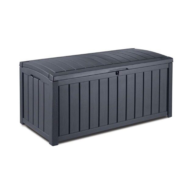 Keter Glenwood 390L Storage Box - Graphite