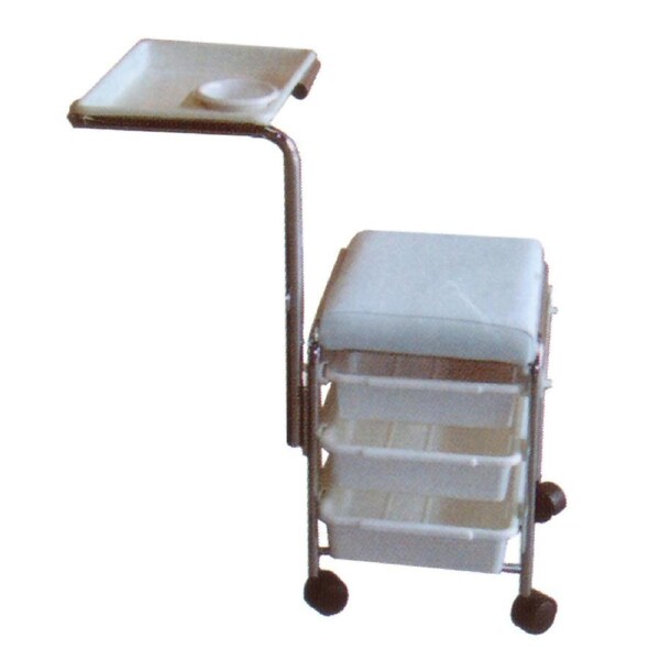 Manicure Stool - White