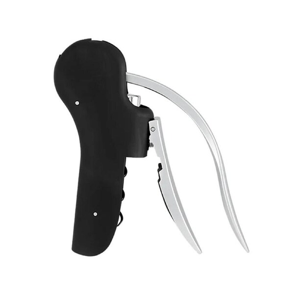 Blomus Lever Man Automatic Corkscrew w/ Foil Cutter Wine Bottle Opener Black