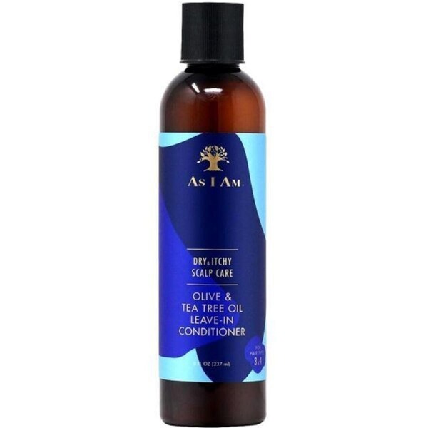 As I Am Dry & Itchy Scalp Care Olive & Tea Tree Oil Leave-In Conditioner 237mL(8oz)