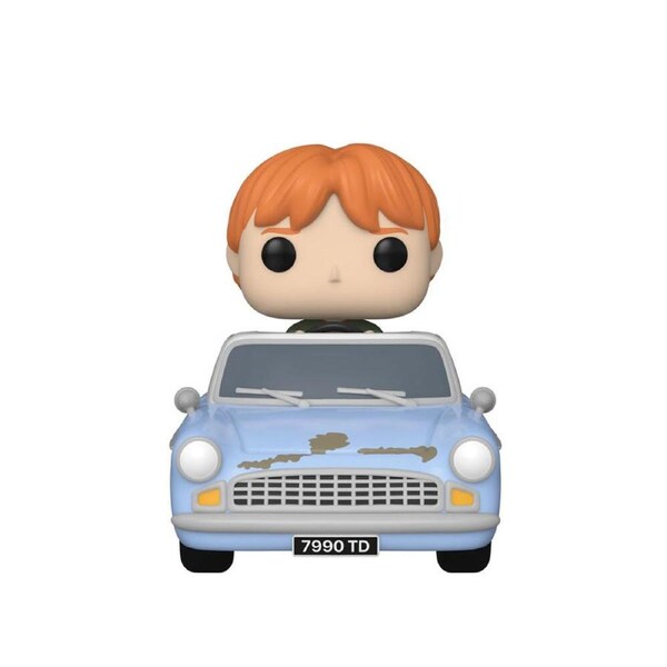 Funko Harry Potter Ron Weasley In Flying Car Pop! Rides Vinyl Figure