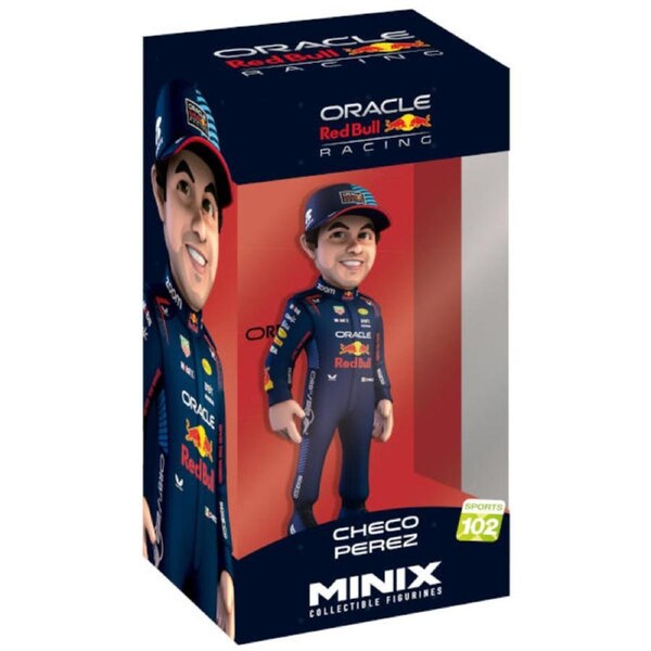 MINIX F1 Red Bull Checo P rez Figurine