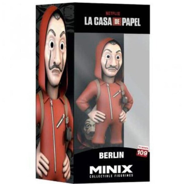 MINIX Money Heist Berlin with Mask Figurine