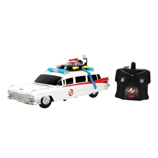 Jada 1:16 Scale Hollywood Rides Ghostbusters Ecto-1 Remote Control Car Model
