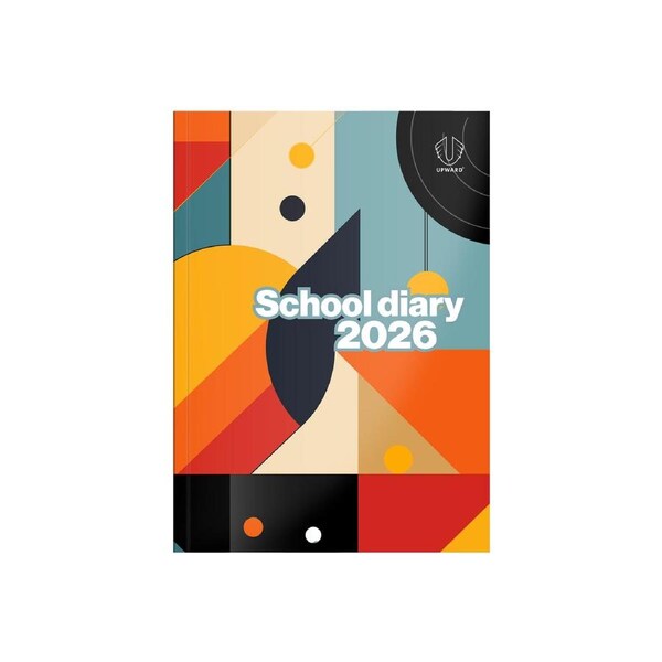 2026 Diary Upward School B5 Week to View Geometry UPCY4403