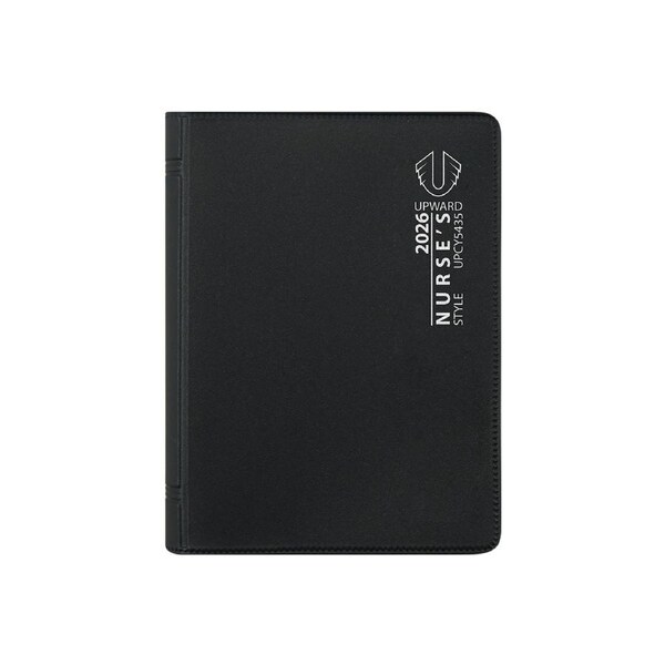 2026 Diary Upward Nurse's A7 Week to View Black UPCY5435