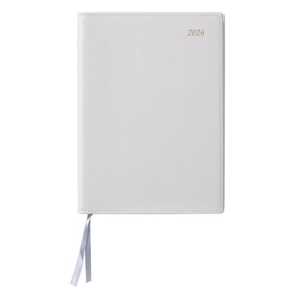 2026 Diary Cumberland SOHO A5 Week to View Ash White, ACCO 57SSHPK26