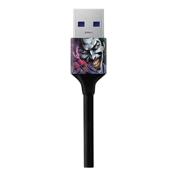 Blazing Creations USB to Type-C Charging Cable - Batman Black