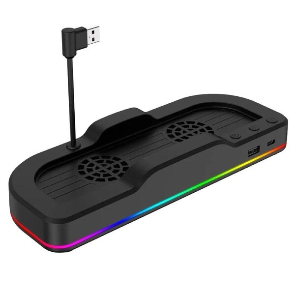 Powerwave RGB Cooling Stand for Nintendo Switch 2 Black