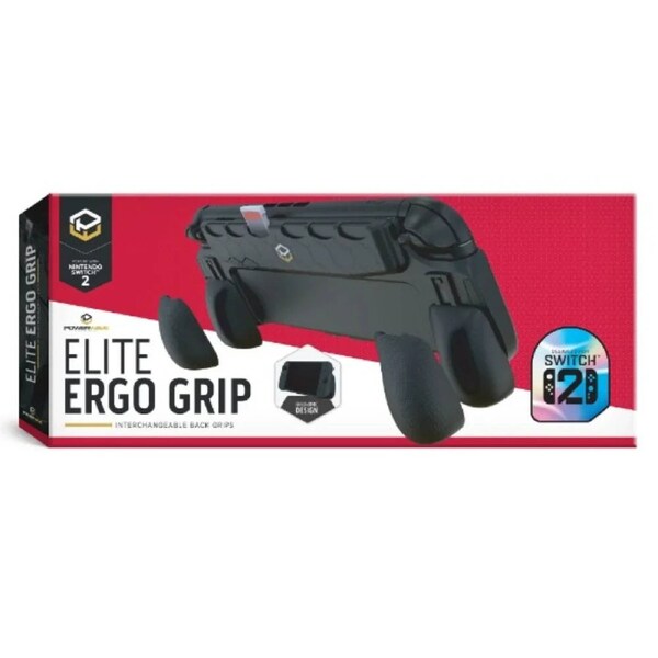 Powerwave Elite Ergo Grip with Interchangeable Back Grips for Nintendo Switch 2