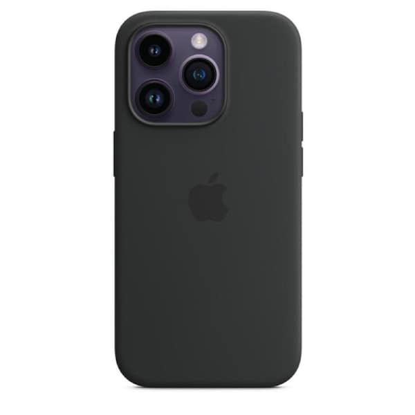 Apple iPhone 14 Silicone Case with MagSafe - Midnight Black