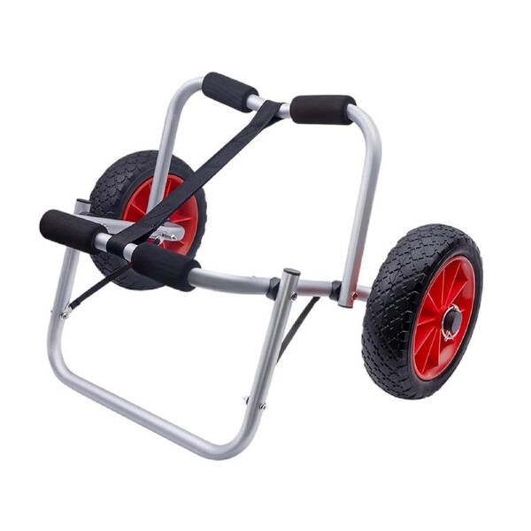 Boat Kayak Canoe Cart Kayak Trailer Sturdy Aluminum Alloy Paddle Board Kayak