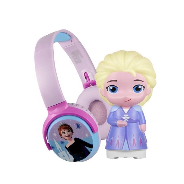 Frozen Bluetooth Headphones with Colour Changing Mood Light USB-C Rechargeable