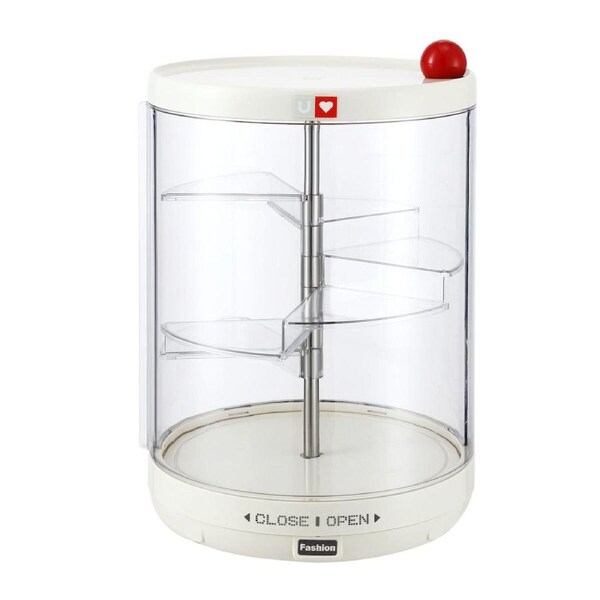 Kids Toys Display Case Action Figure Storage Car Model Showcase Cabinet Minifigure Doll Blind Box Collectible Dust Proof Clear Step Organiser 38x25cm