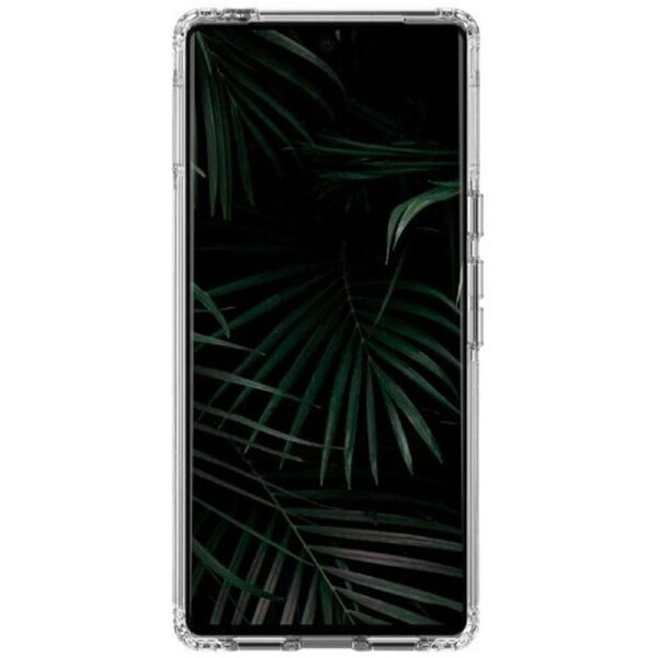 Blacktech Thick Silicone Phone Case for Google Pixel 6 - Clear