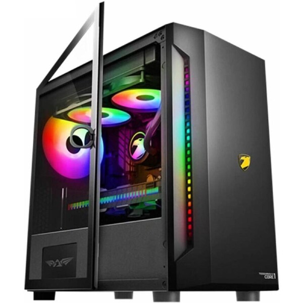 Armaggeddon Tessaraxx Core 1 Gaming PC Case - Black