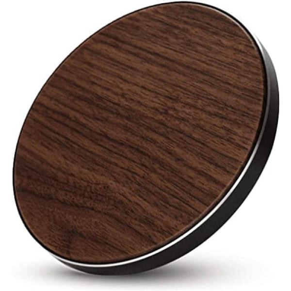 Type-C Fast Charge Wireless Charging Pad - Brown