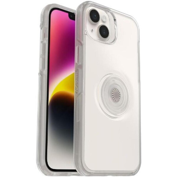 Otterbox Otter + Pop Symmetry Clear Series Phone Case for iPhone 14 Plus - Clear