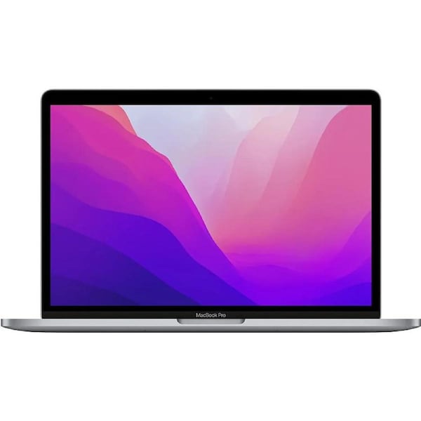 MacBook Pro (2022) 13.3-inch - Apple M2 chip: 8-Core/10-Core GPU - 512GB - Space Grey - 8GB RAM - Refurbished (Excellent Condition)