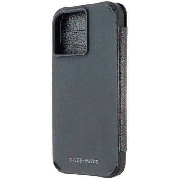 Case-Mate Wallet Folio Leather Case for MagSafe for iPhone 14 Pro Max - Black