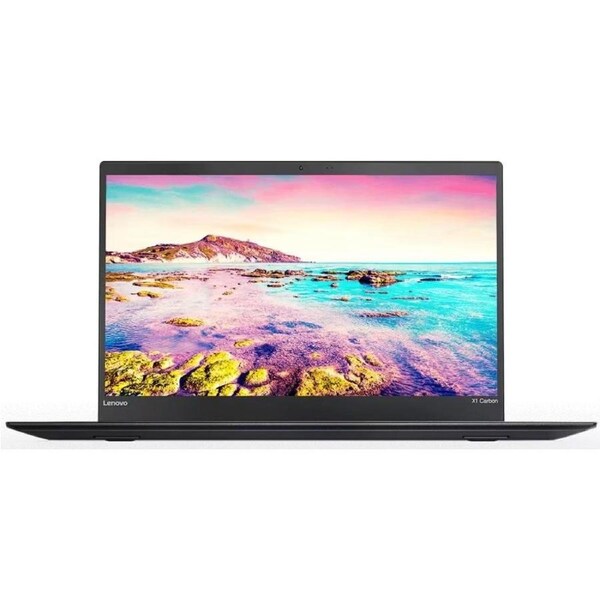 Lenovo ThinkPad X1 Carbon (Gen 5) Laptop 14" - Intel Core i7-7500U 2.7GHz - 256GB - Black - 8GB RAM - 14 Inch - Refurbished (Good Condition)