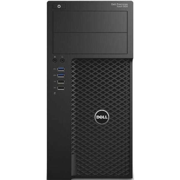 Dell Precision 3620 Tower Workstation - Intel Xeon E3-1220 v5 3.0GHz - 256GB - Black - 8GB RAM - Refurbished (Excellent Condition)