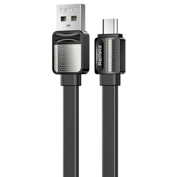 Remax RC-154m Platinum Pro Micro USB Data Cable 2.4A (1M) - Black