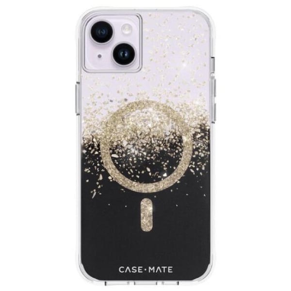 Case-Mate Karat Onyx with MagSafe Phone Case for iPhone 14 Pro - Karat Onyx