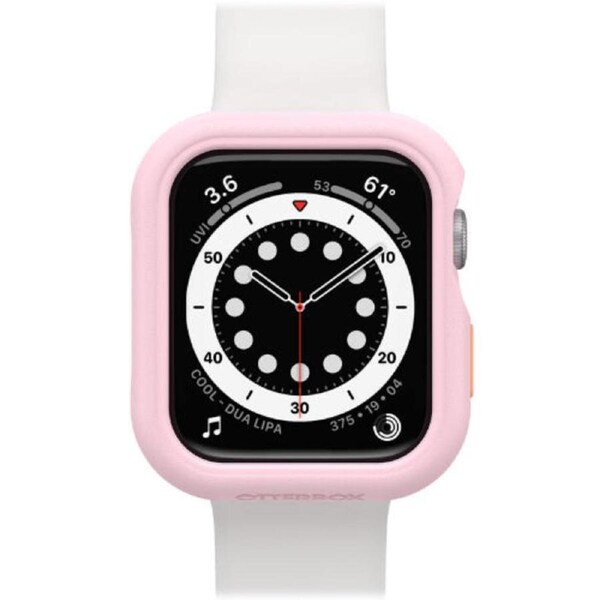 Otterbox Watch Bumper Antimicrobial Smartwatch Case for Apple Watch Series 6/SE/5/4 - Blossom Time (Light Pink) (44mm)