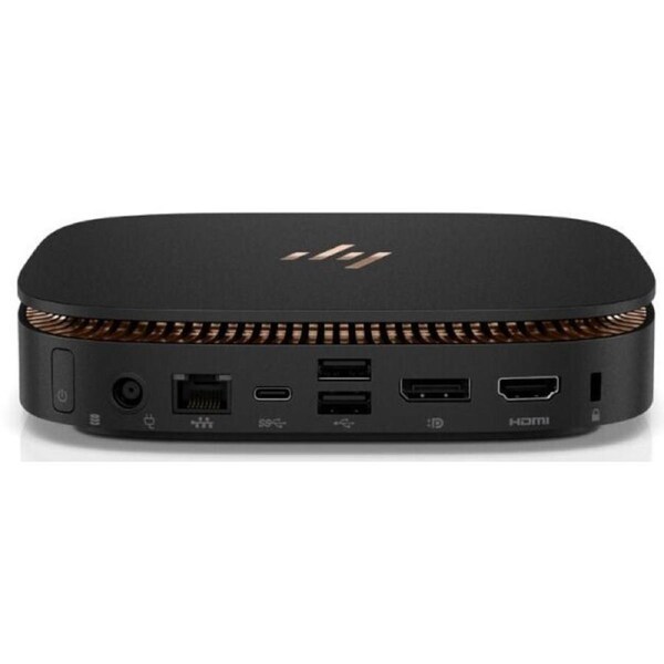 HP Elite Slice G2 MS-SRS Mini Desktop - Intel Core i5-7500T 2.70GHz - 480GB - Black - 16GB RAM - Refurbished (Excellent Condition)