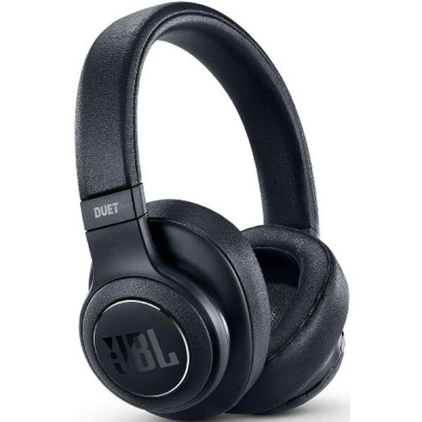 JBL Duet NC Wireless Over-Ear Noise-Cancelling Headphones - Black