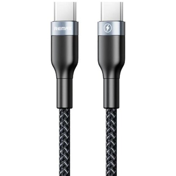 Remax Phone Cable Type-C To Type-C 18W (1M) - Black