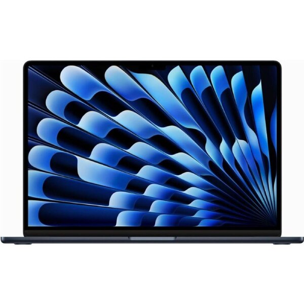 MacBook Air (2023) 15.3-inch - Apple M2 Chip: 8-Core CPU/10-Core GPU - 256GB - Midnight - 8GB RAM - Refurbished (Premium Condition)