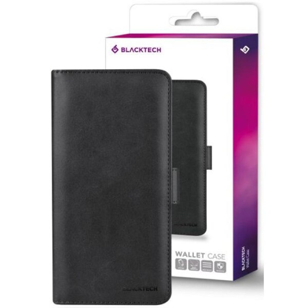 Blacktech Centurion Wallet Phone Case for Google Pixel 6 - Black