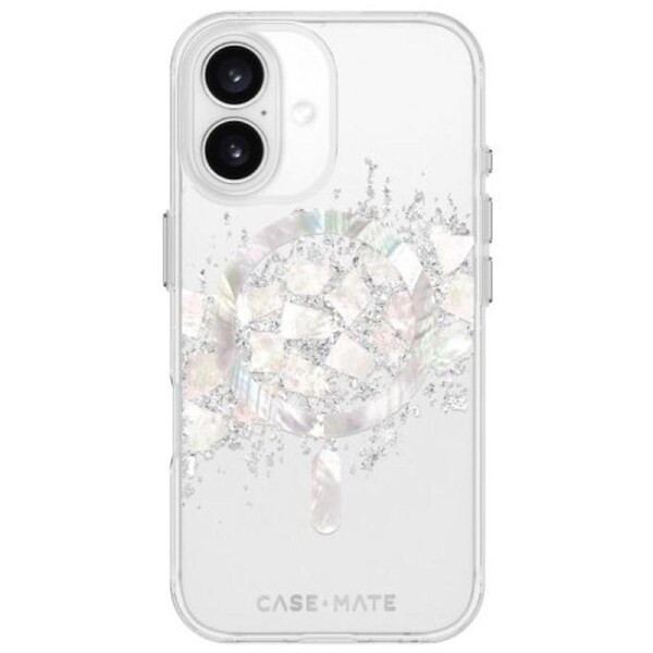 Case-Mate Karat MagSafe Phone Case for iPhone 16 Plus - Touch of Pearl