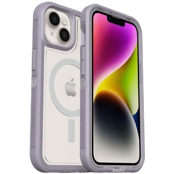 Otterbox Defender Pro XT Phone Case for iPhone 14 / 13 (MagSafe) - Lavender Sky (Purple)