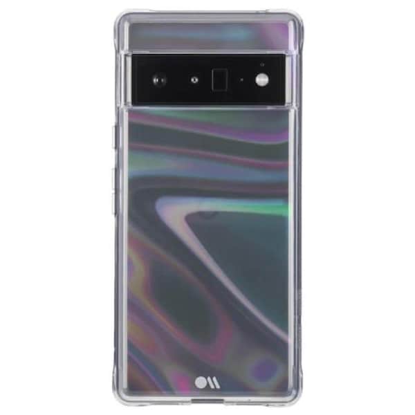 Case-Mate Soap Bubble Phone Case for Google Pixel 6 Pro - Iridescent