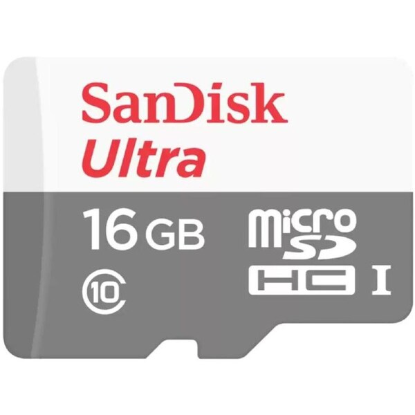 SanDisk Ultra microSDHC/SDXC UHS-I Card (Up to 80MB/s) - 32GB - White